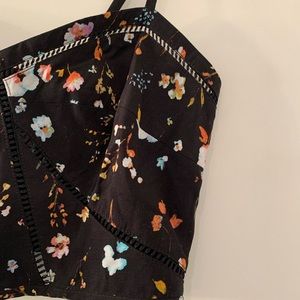 Urban Outfitters Floral Printed Set (Sz M) - Pants & Top!